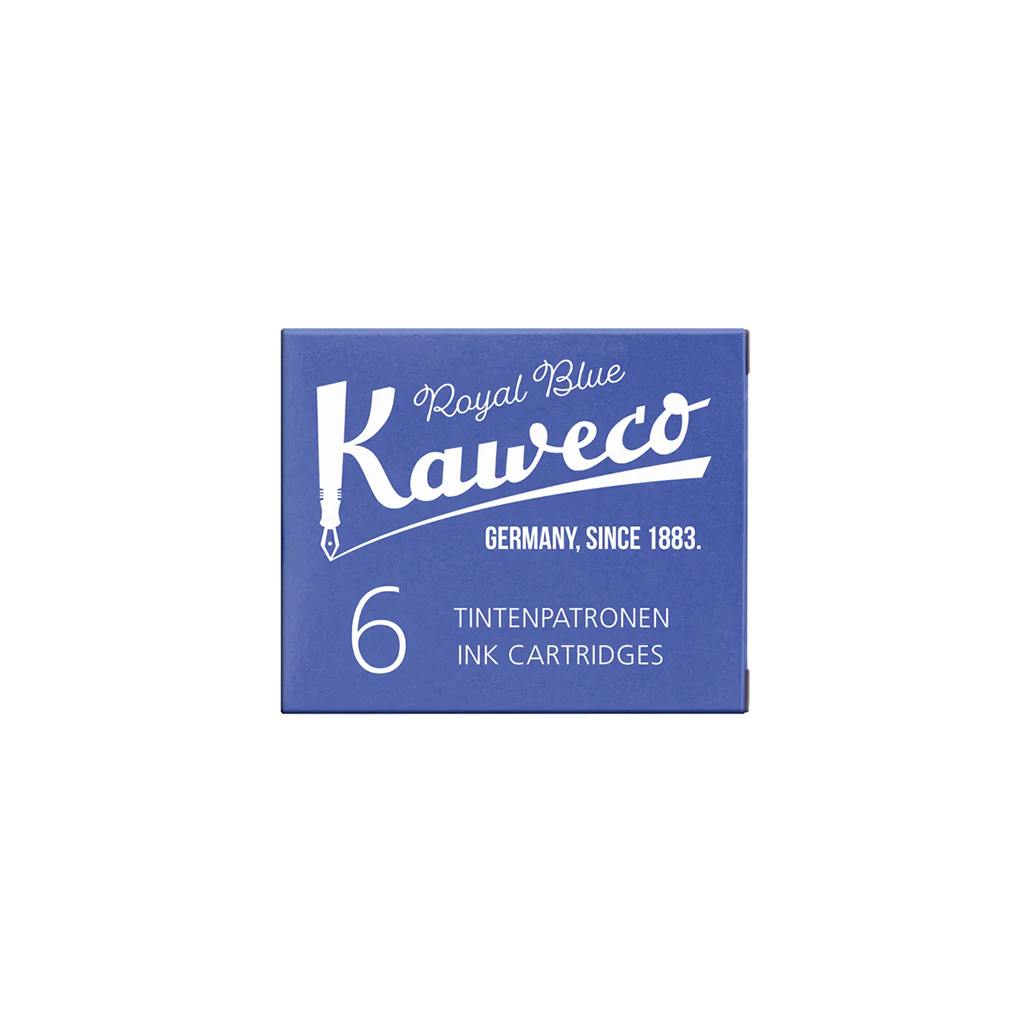 Kaweco Ink Cartridges Royal Blue 6-Pack
