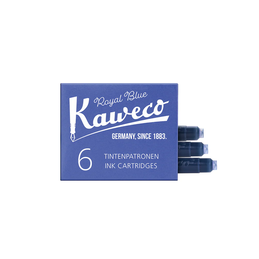 Kaweco Ink Cartridges Royal Blue 6-Pack - Image 2