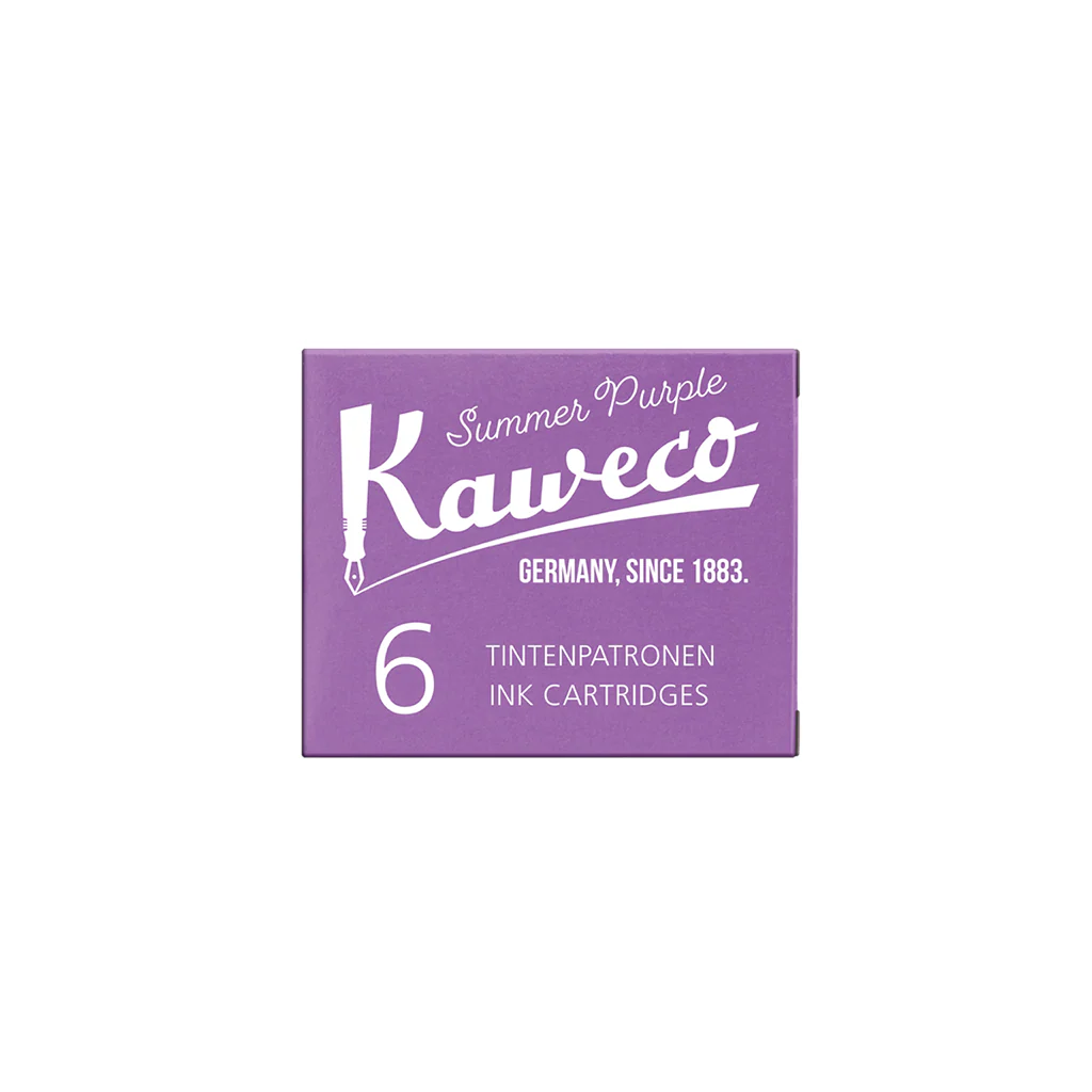 Kaweco Ink Cartridges Summer Purple 6-Pack