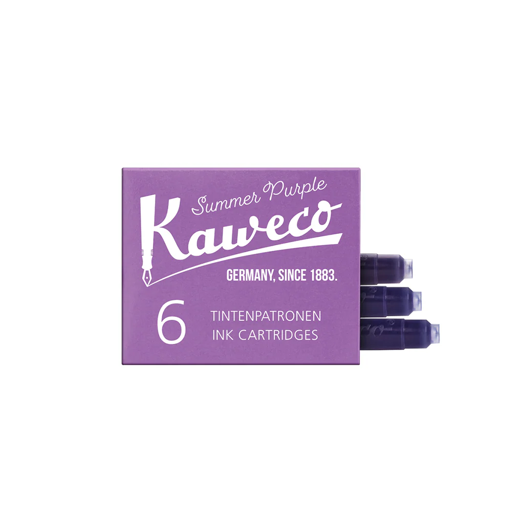Kaweco Ink Cartridges Summer Purple 6-Pack - Image 2